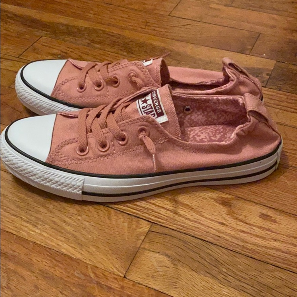 Converse Pink Low Top Sneakers